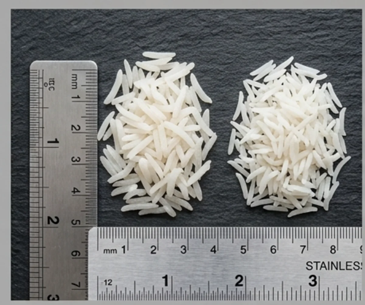 Indian Basmati Grain Elongation Measurement